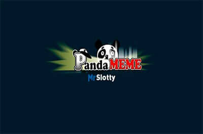 panda meme slot logo