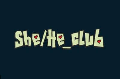 she he club slot logo