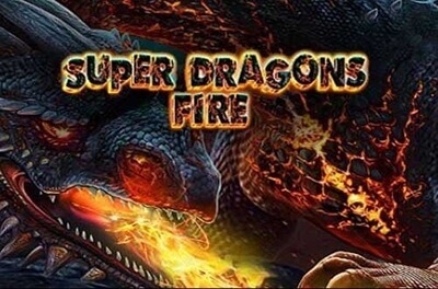 super dragons fire slot logo