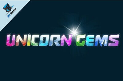 unicorn gems slot logo