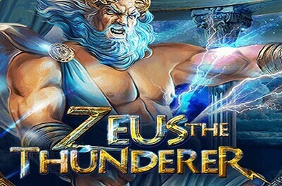 zeus the thunderer slot logo