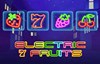 electric 7 fruits slot logo