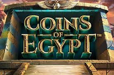 coins of egypt slot logo