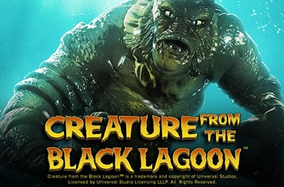 creature from the black lagoon slot logo