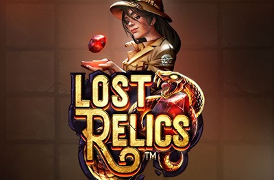 lost relics slot logo