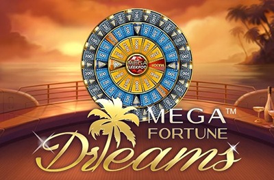 mega fortune dreams slot logo