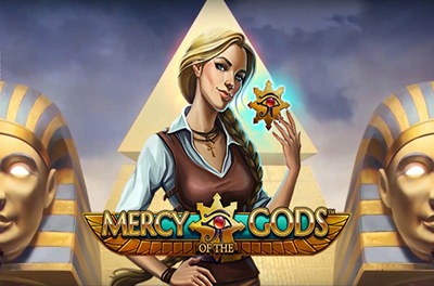 mercy of the gods slot logo