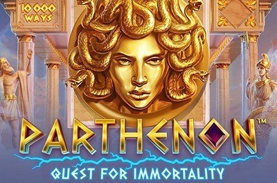 parthenon quest for immortality slot logo