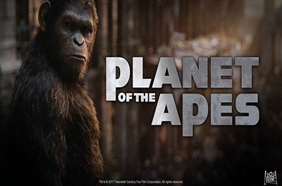 planet of the apes slot logo