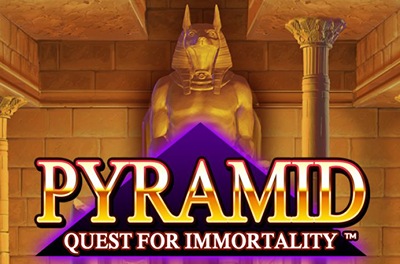 pyramid quest for immortality slot logo