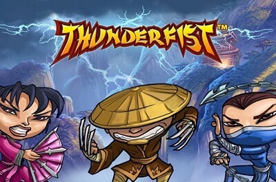 thunderfist slot logo