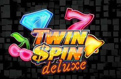twin spin deluxe slot logo