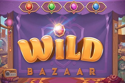 wild bazaar slot logo