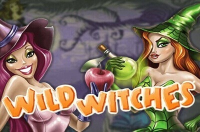 wild witches slot logo