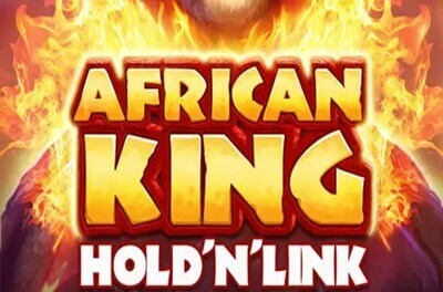 african king hold link slot logo