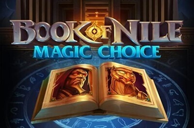 book of nile magic choice slot logo