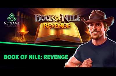 book of nile revenge slot logo