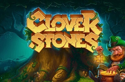 clover stones slot logo