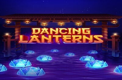 dancing lanterns slot logo