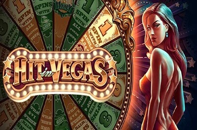 hit in vegas slot logo