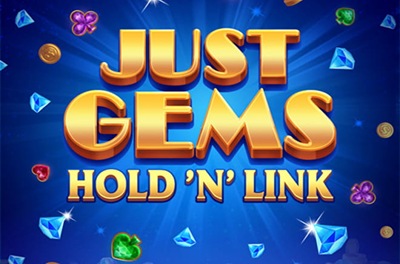 just gems hold link slot logo