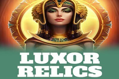 luxor relics slot logo