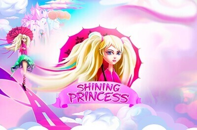 shining princess slot logo