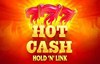hot cash hold n link slot logo