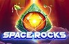 space rocks slot logo