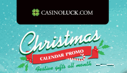 Рождественский календарь в Casinoluck 17-25 Декабря