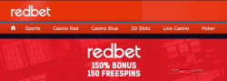 Увеличенный бонус в casino Redbet