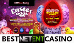 Easter Eggs promotion at the NextCasino