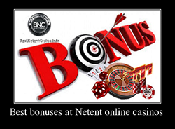 Best bonuses at Netent online casinos