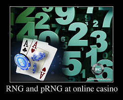 RNG and pRNG at an Australian online casino