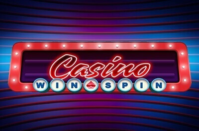 casino win spin slot logo