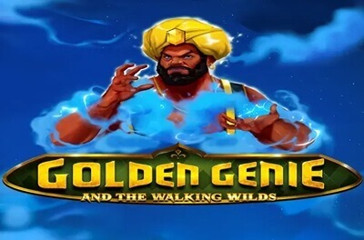 golden genie slot logo