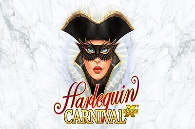 harlequin carnival slot logo