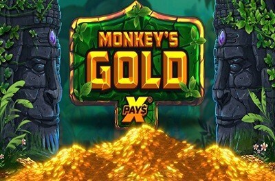 monkeys gold slot logo