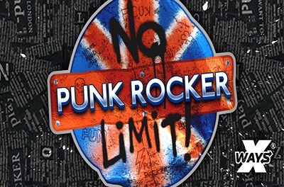 punk rocker slot logo