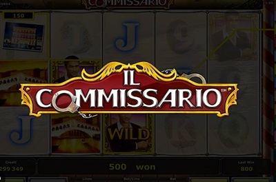 2 commissario slot logo