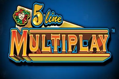 5 line multiplay slot logo