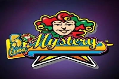 5 line mystery slot logo