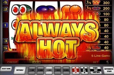 always hot slot logo