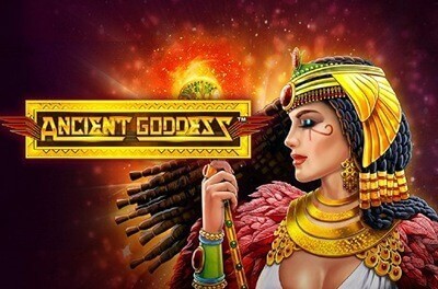 ancient goddess slot logo