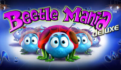 beetle mania deluxe slot logo