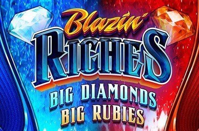 blazing riches slot logo