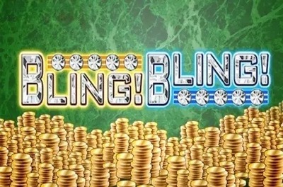 bling bling wild tiles slot logo