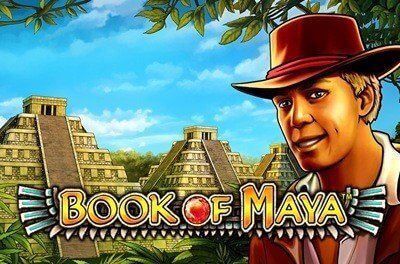 book of maya slot logo