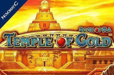 book of ra temple of gold slot logo