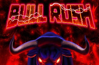 bull rush slot logo